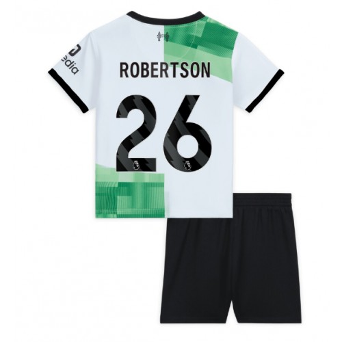 Dětský Fotbalový dres Liverpool Andrew Robertson #26 2023-24 Venkovní Krátký Rukáv (+ trenýrky)